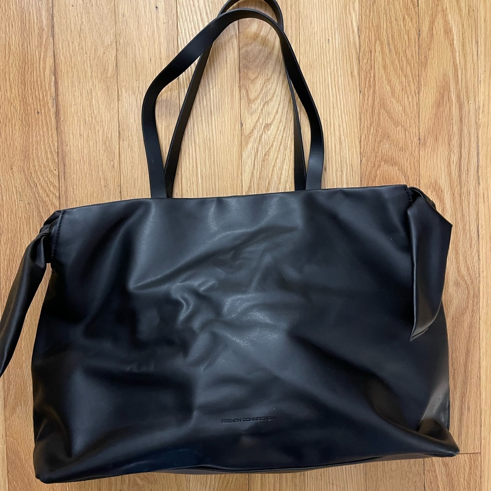 French Connection Purse with Tie Accents